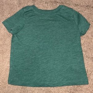 Green shirt